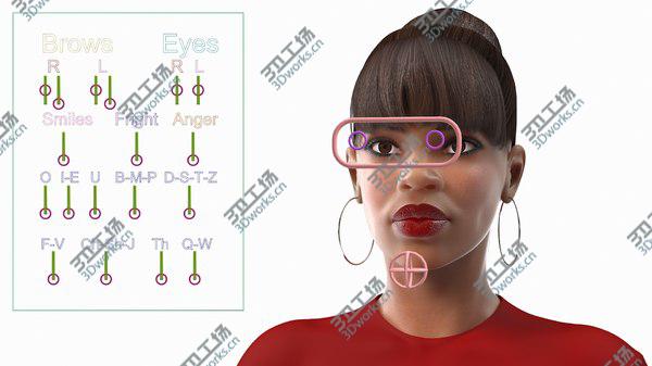 images/goods_img/20210312/Light Skin City Style Woman Rigged 3D model/4.jpg